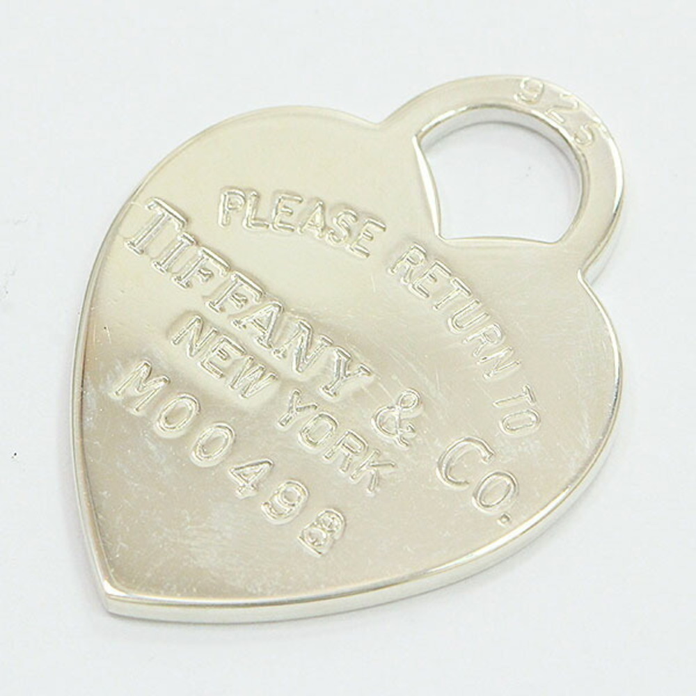 Tiffany Return To Heart Pendant Top Silver